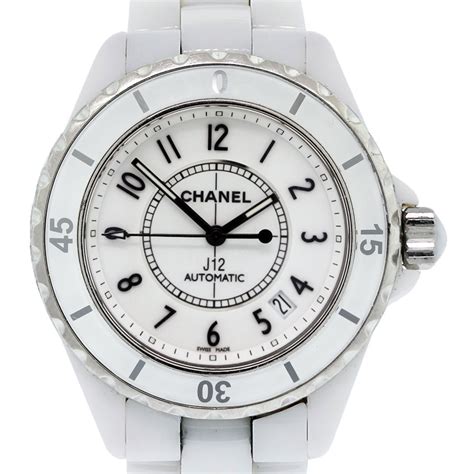 chanel orologio bianco|J12 .